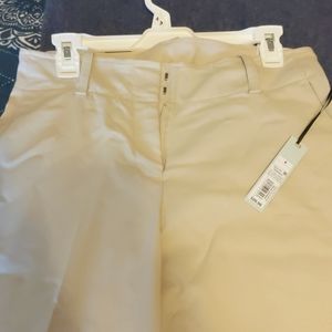 Cream work women's dressy trousers